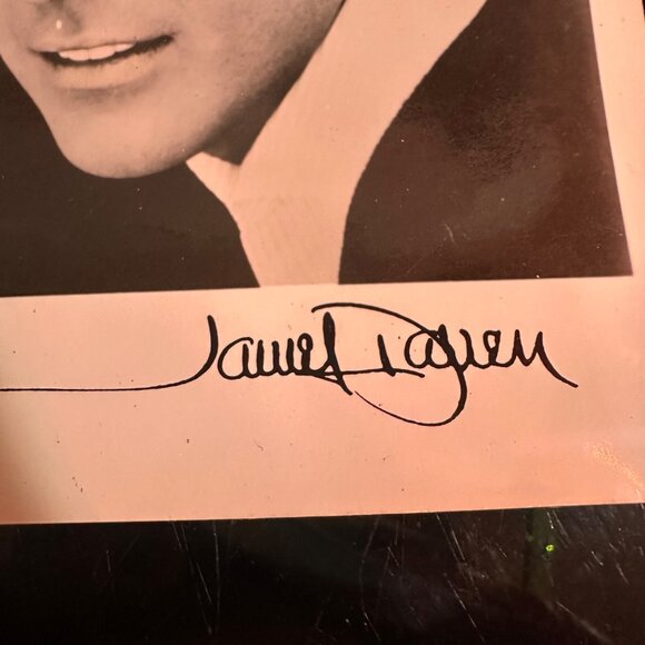 Vintage James Darren Black & White Headshot Fan Photo 5x4 Signed Retro - Picture 10 of 14